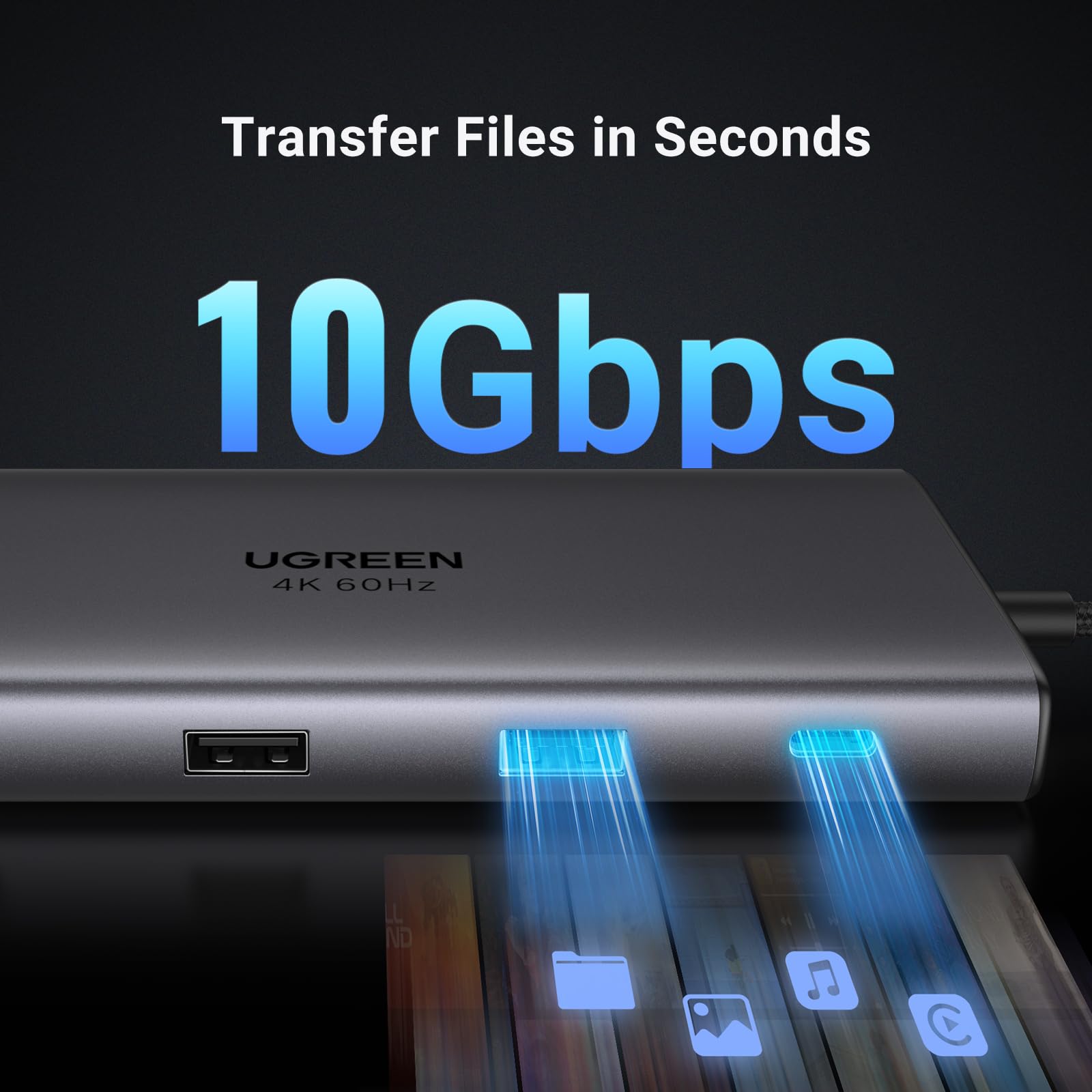 Foto 3 | Puertos Múltiples Ugreen para Usb-Venta Internacional