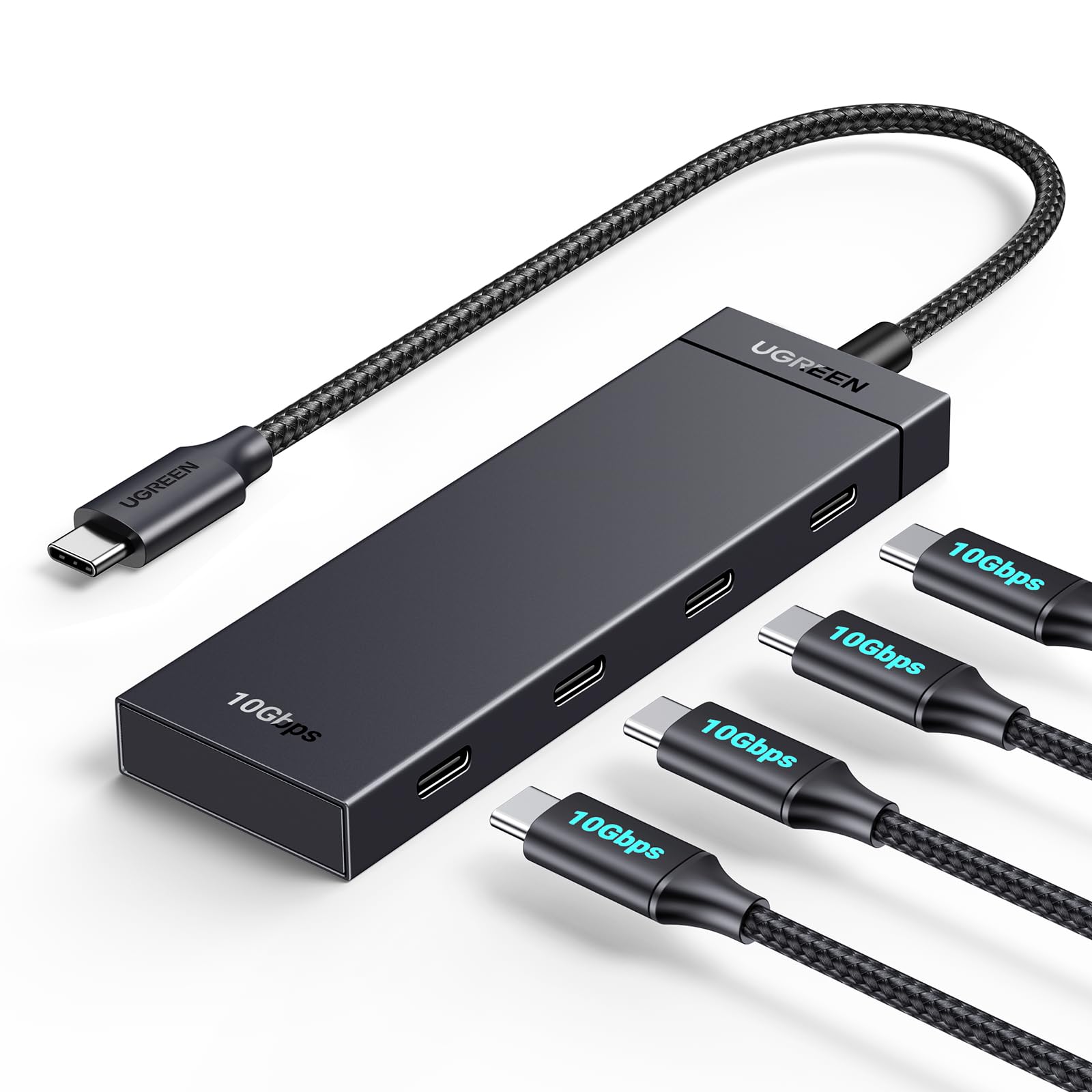 Foto 2 pulgar | Adaptador Ugreen Usb-C Hub 4 en 1 3.2 10 Gbps - Venta Internacional
