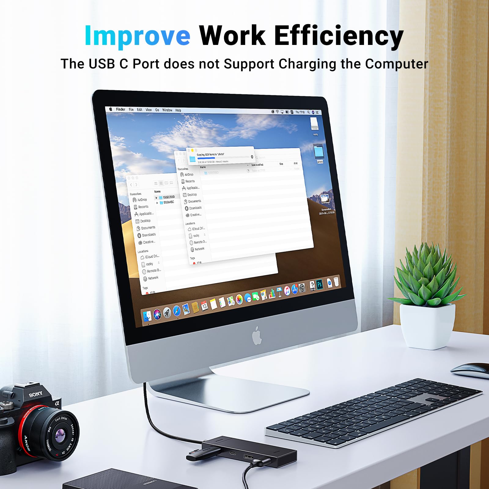 Foto 5 pulgar | Adaptador Ugreen Usb y Usb-C Hub 4 en 1 10 Gbps 3.2 - Venta Internacional