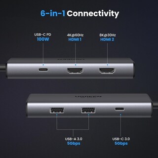 Foto 2 | Estación de Acoplamiento Ugreen para Laptop-Venta Internacional