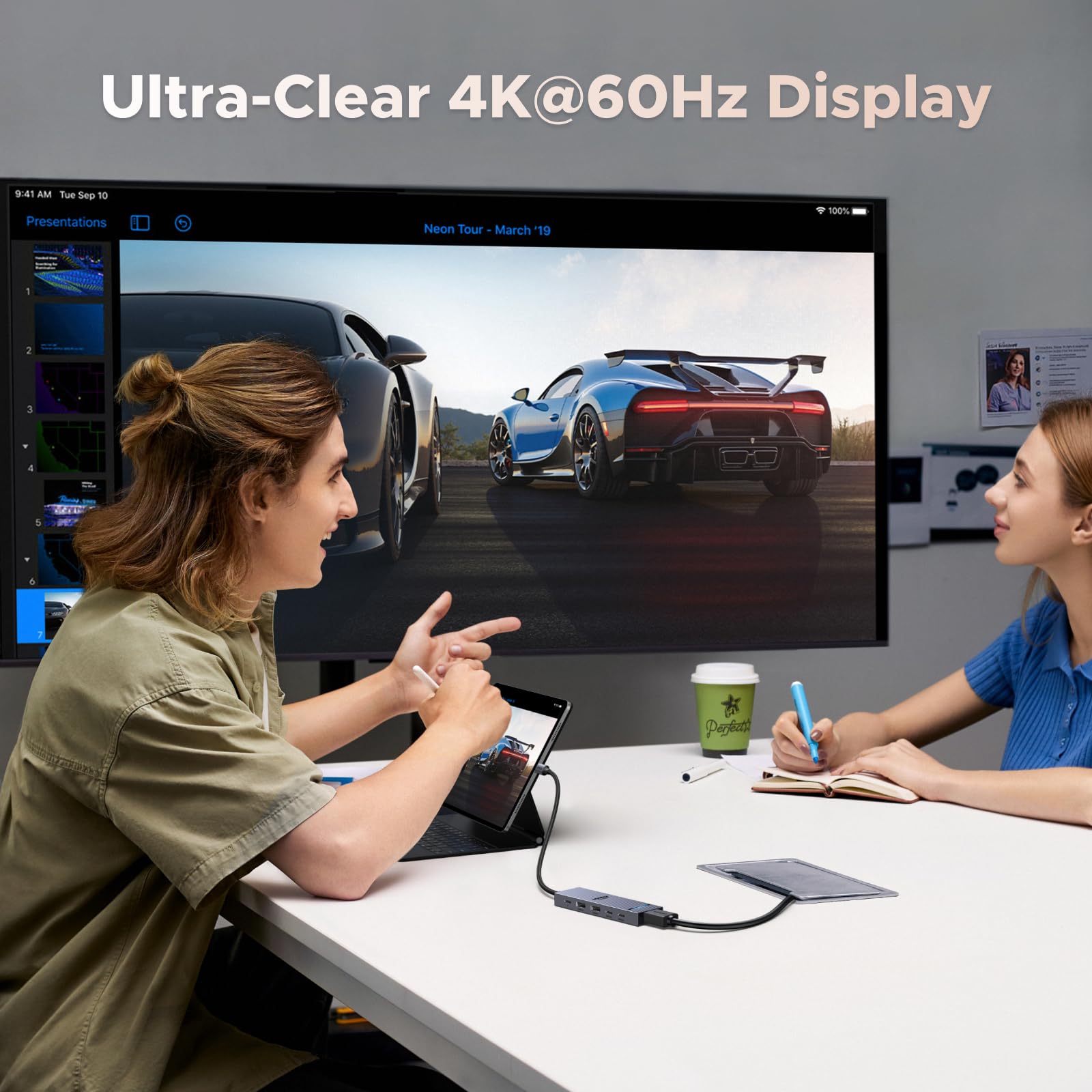 Foto 3 | Hub Usb-c Ugreen Revodok Pro 6 En 1, 10 Gbps, Hdmi 4k, 60 Hz, 100 W - Venta Internacional.