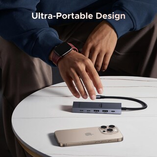 Foto 6 | Hub Usb-c Ugreen Revodok Pro 6 En 1, 10 Gbps, Hdmi 4k, 60 Hz, 100 W - Venta Internacional.