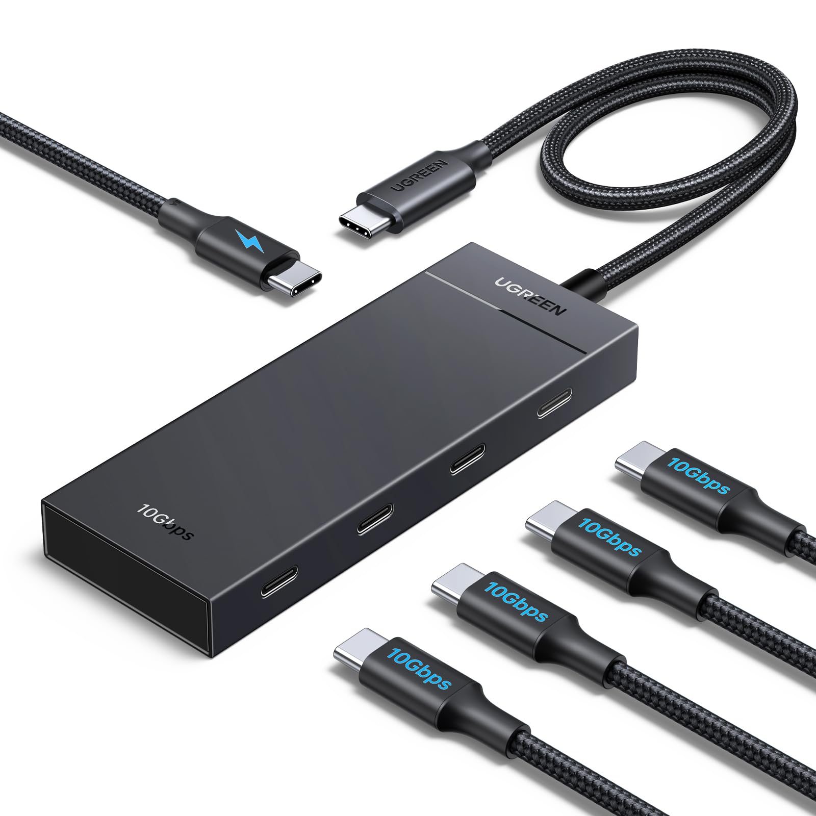 Foto 1 | Hub Usb C Ugreen Pd 100 W 10 Gbps 5 En 1 Con 4 Usb-c 3.2 - Venta Internacional.