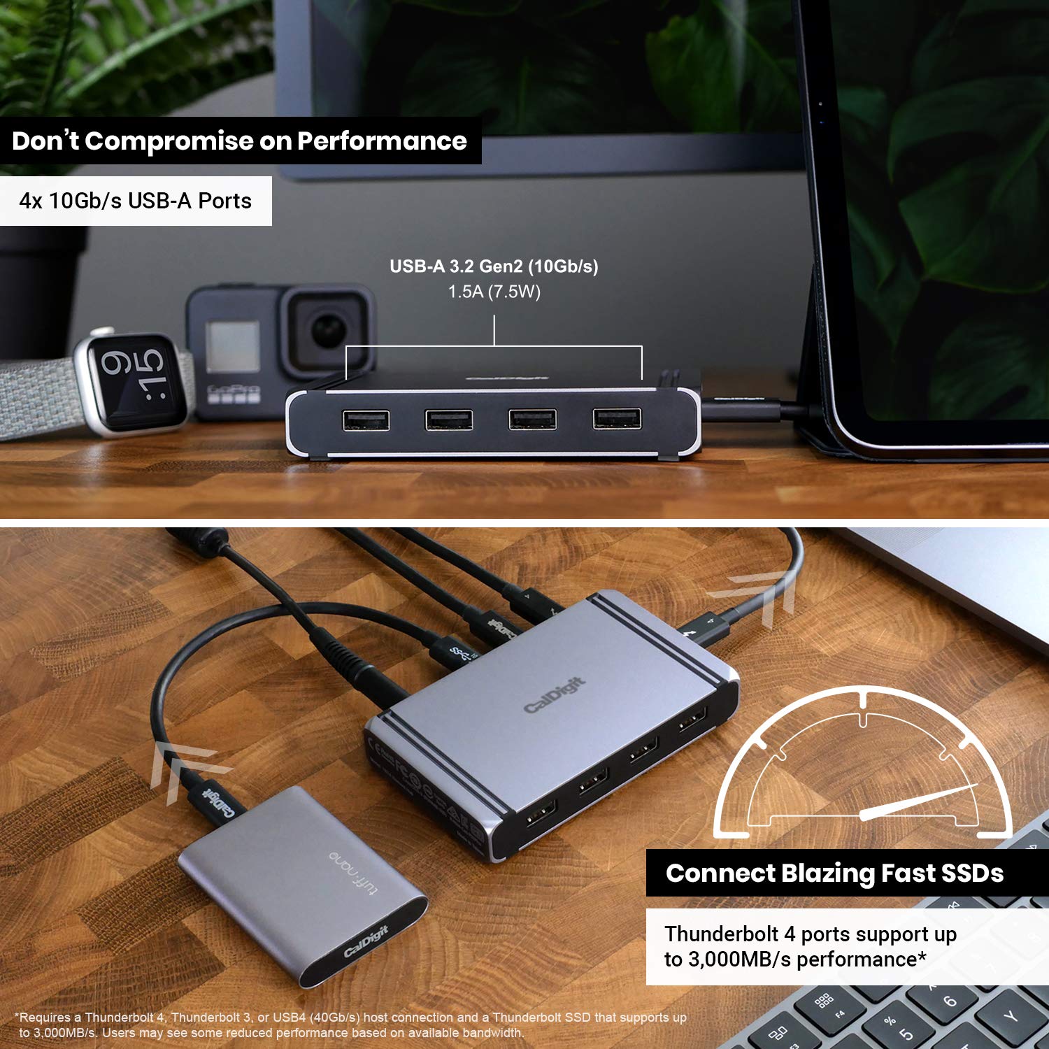 Foto 8 pulgar | Thunderbolt 4 Element Hub Caldigit 4x Usb4 Con Carga De 60 W - Venta Internacional.