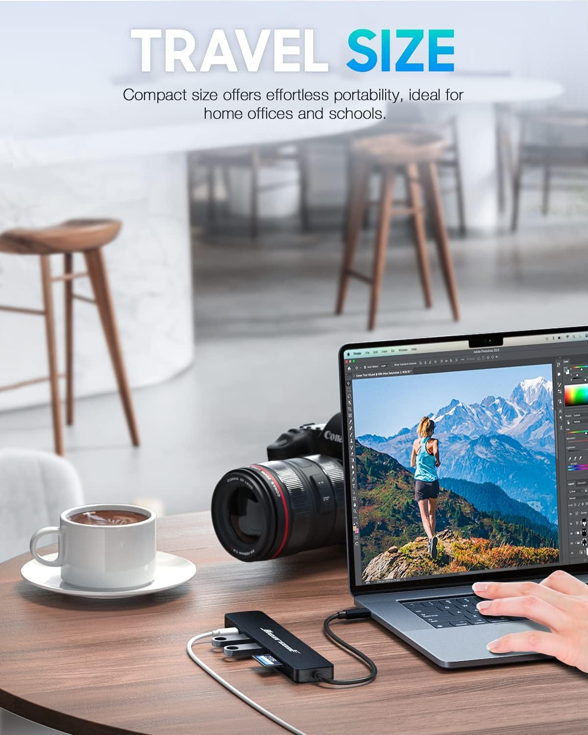 Foto 6 | Adaptador Multipuerto Usb C Hub Hiearcool Para Macbook Pro/air - Venta Internacional.