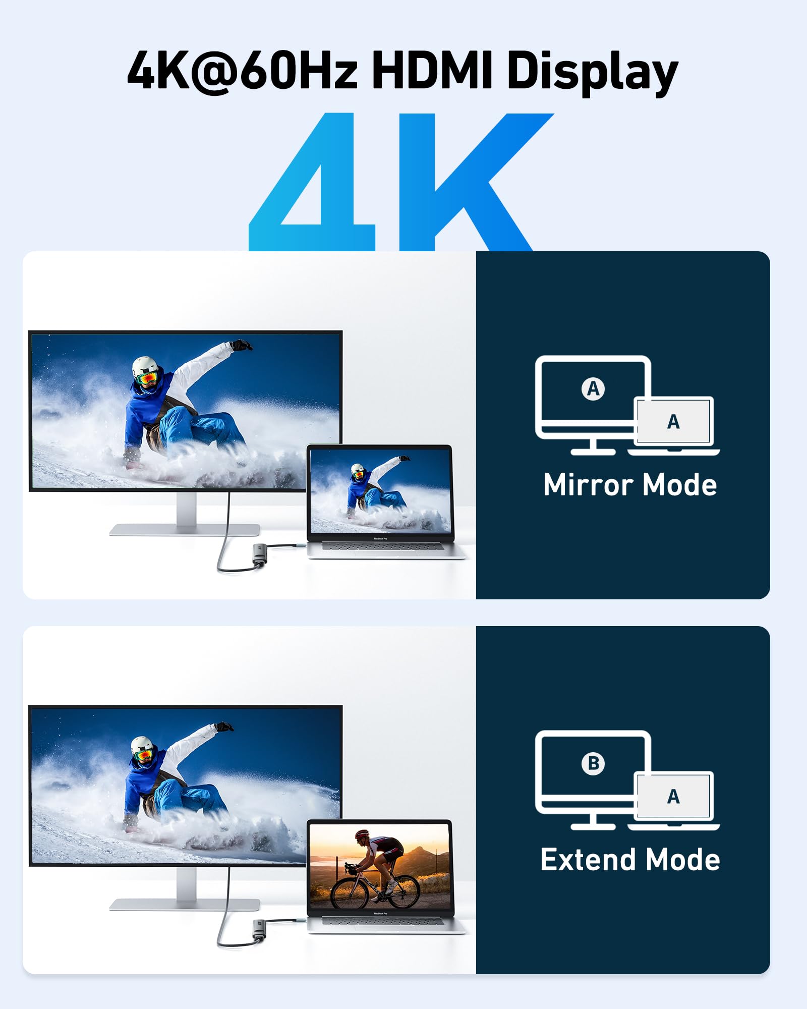 Foto 5 pulgar | Adaptador Multipuerto Usb-c Hub Acer 7 En 1 Con 4k @60hz Hdmi De 100 W - Venta Internacional.