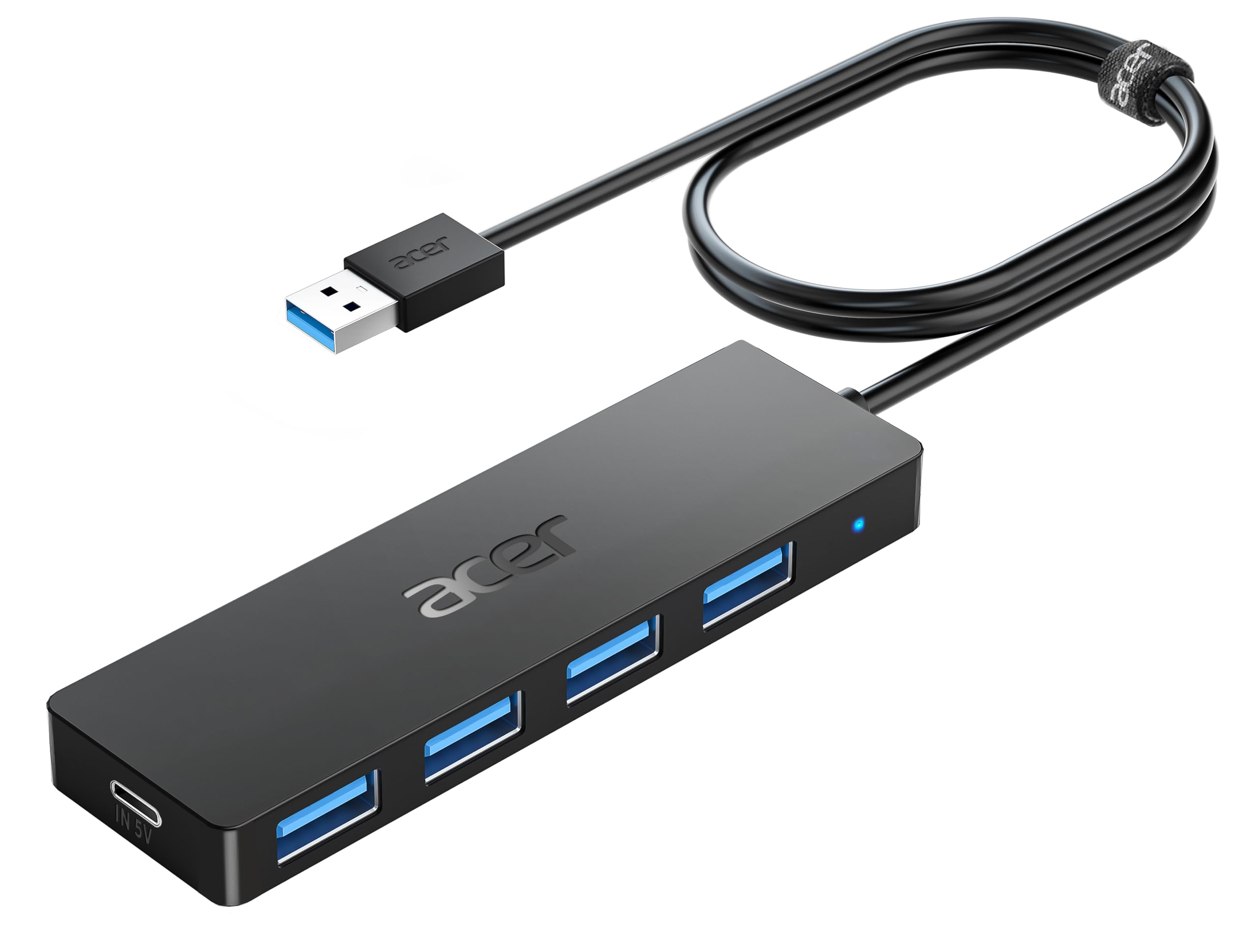 Foto 1 | Hub Usb Acer De 4 Puertos Usb 3.0 Con Puerto De Alimentación Tipo C Para Portátil - Venta Internacional.
