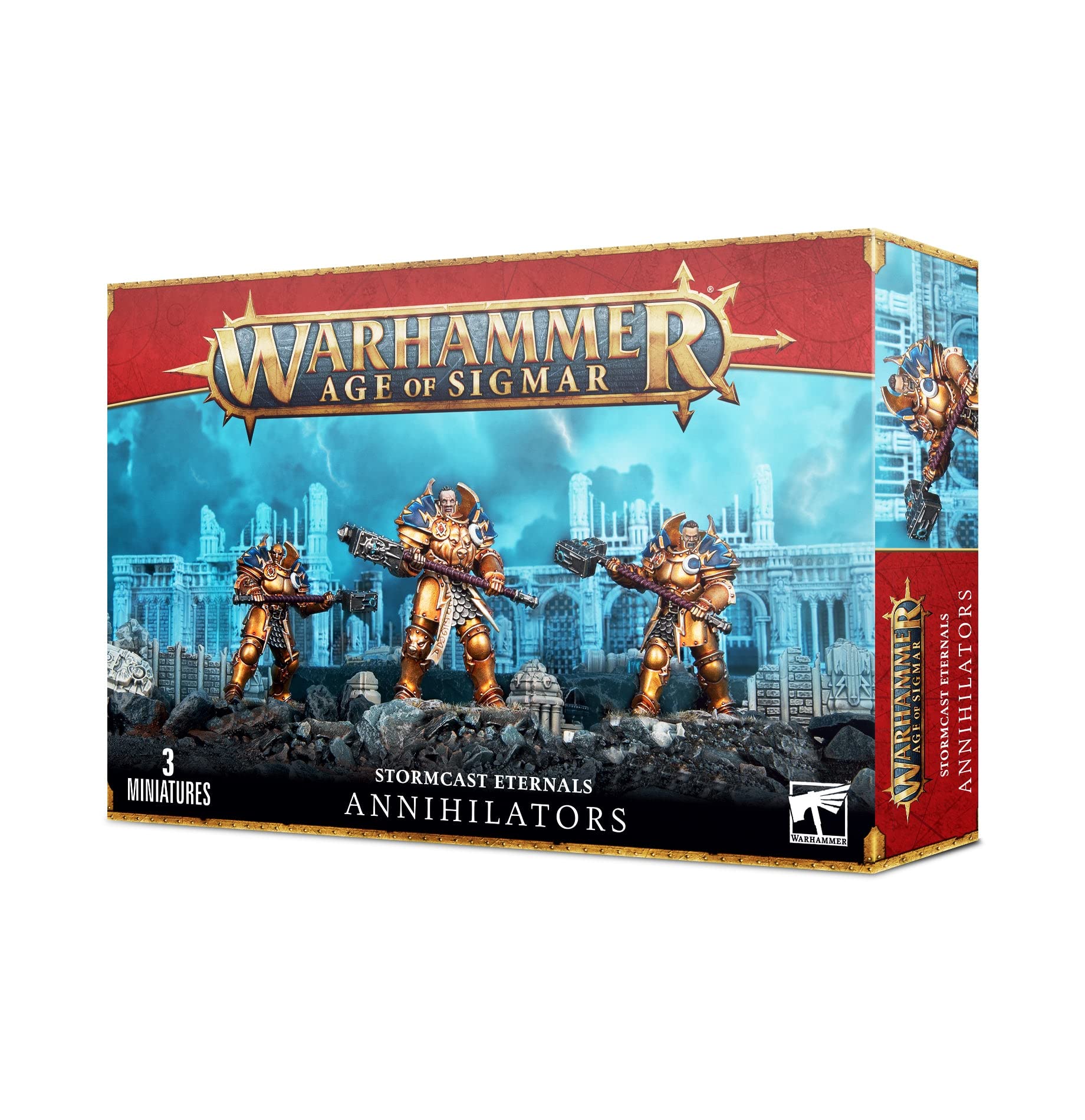 Foto 2 pulgar | Action Figure Games Workshop Warhammer Aos Stormcast Eternals Annihilators - Venta Internacional.