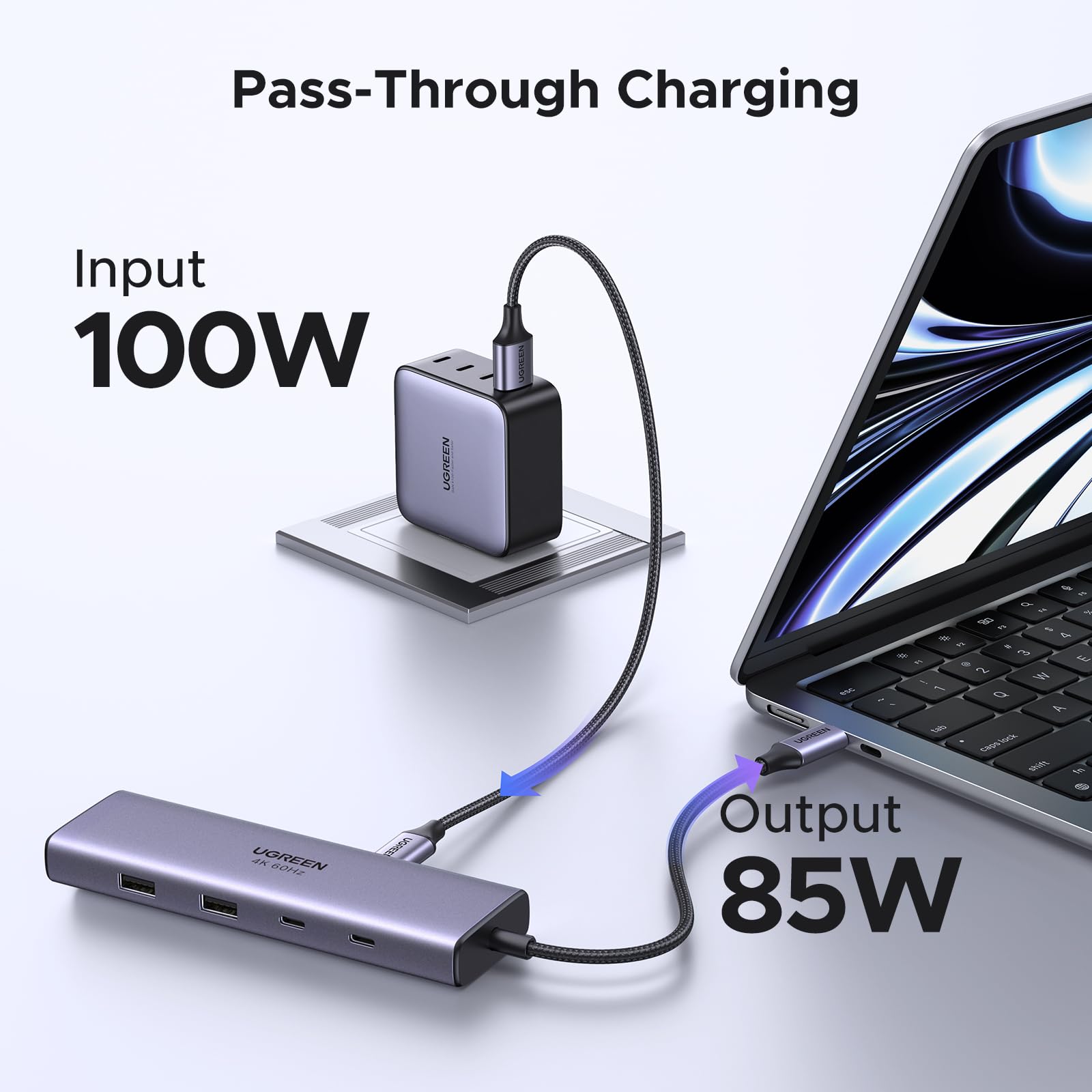 Foto 5 pulgar | Hub Usb C Ugreen Revodok 9 En 1 Con Gigabit Ethernet 4k Hdmi - Venta Internacional.