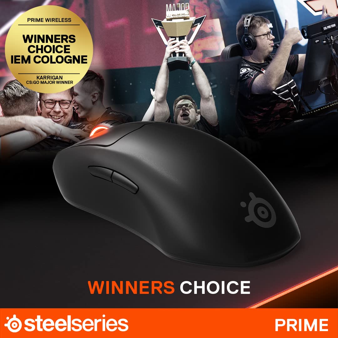 Foto 3 pulgar | Ratón Para Videojuegos Steelseries Prime Esports Performance 18.000 Cpi - Venta Internacional.