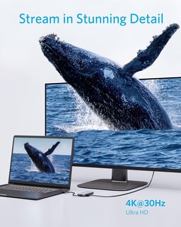 Foto 4 | Hub Usb-c Anker 341 7 En 1 Con Hdmi 4k Para Macbook Xps De 100 W - Venta Internacional.