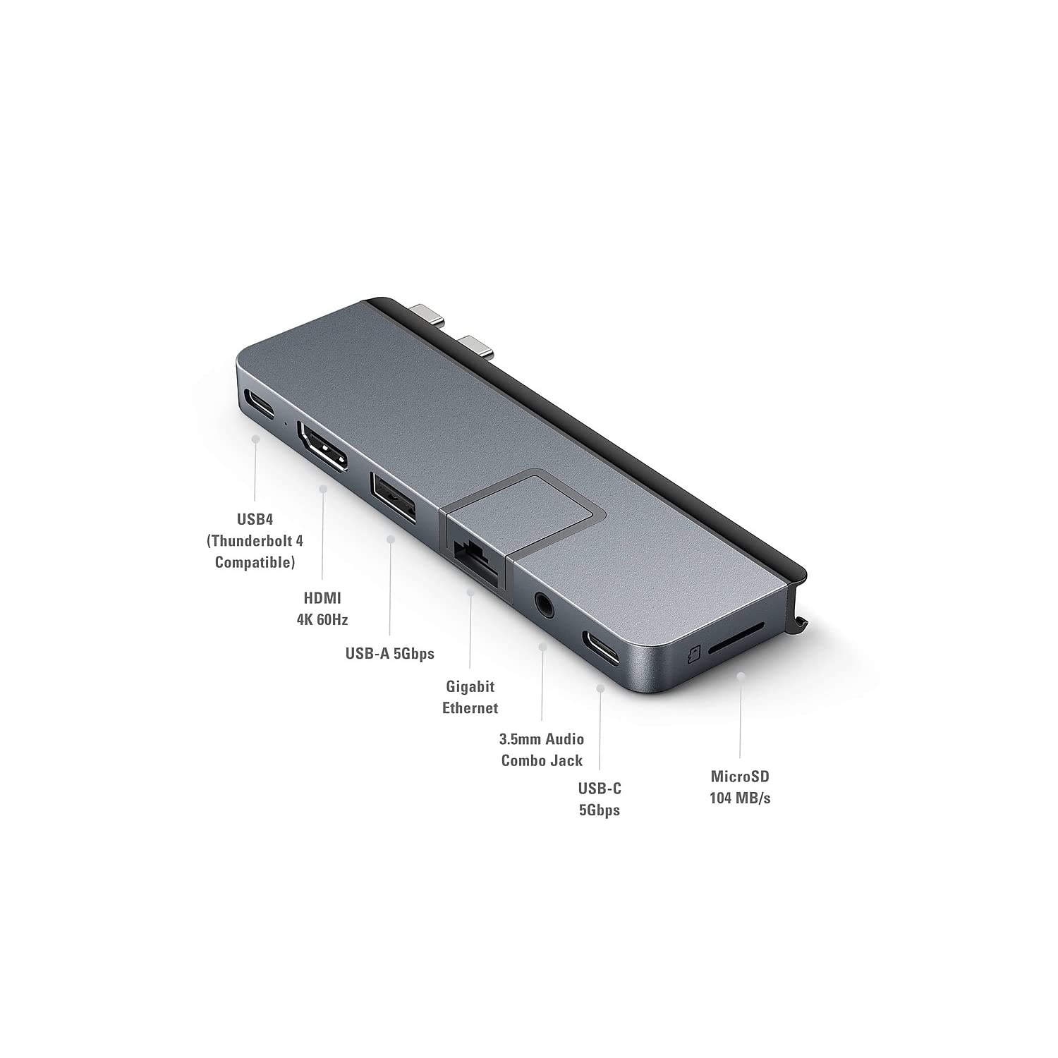 Foto 7 pulgar | Hub Usb C Hyper Drive Duo Pro 7 En 2, Hdmi 4k, 60 Hz, Macbook - Venta Internacional.