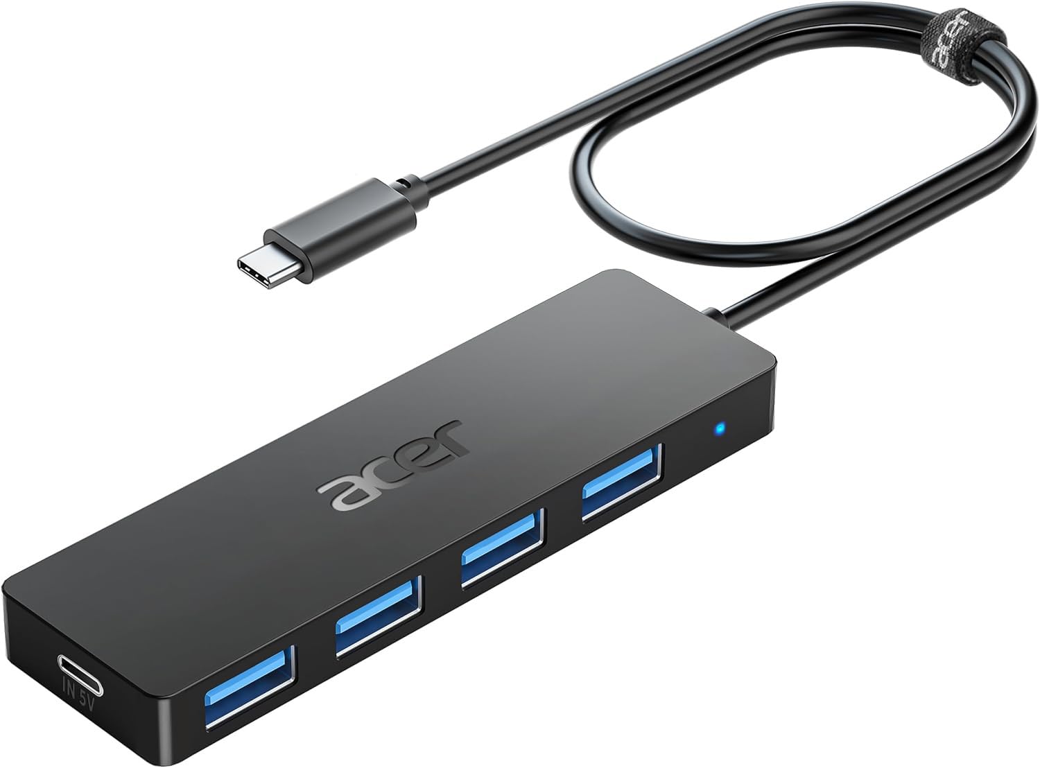 Foto 2 pulgar | Hub Usb C Acer De 4 Puertos Usb 3.0 Con Puerto De Alimentación Tipo C, Cable De 2 Pies - Venta Internacional.