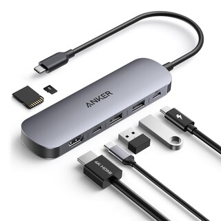 Foto 1 | Adaptador Multipuerto 7 En 1 Usb C Hub Anker 4k @60hz Hdmi 100 W - Venta Internacional.