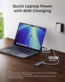 Foto 5 | Adaptador Multipuerto 7 En 1 Usb C Hub Anker 4k @60hz Hdmi 100 W - Venta Internacional.
