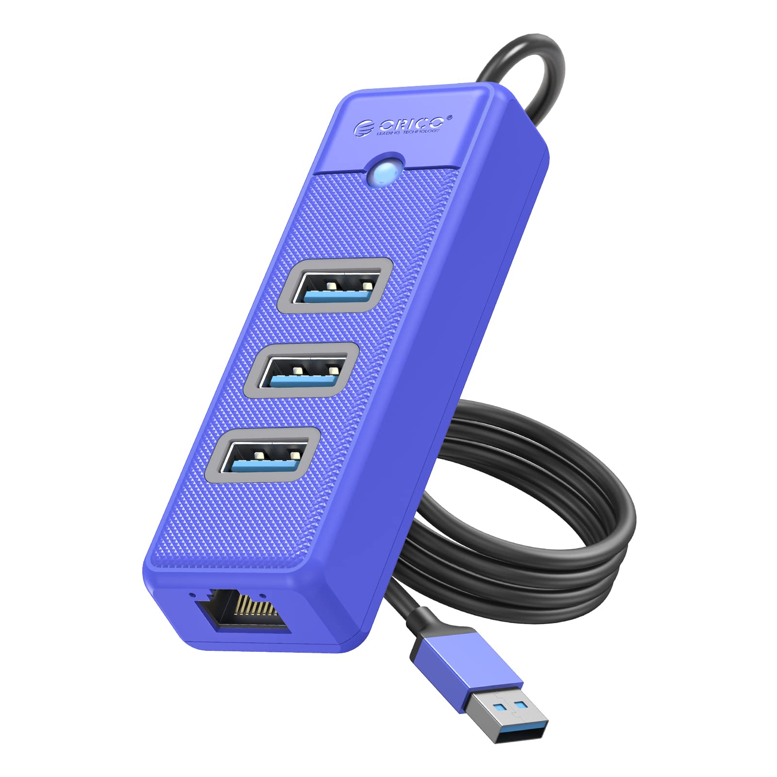 Foto 2 pulgar | Hub Usb Ethernet Orico De 4 Puertos Usb 3.0 Con Gigabit Ethernet - Venta Internacional.