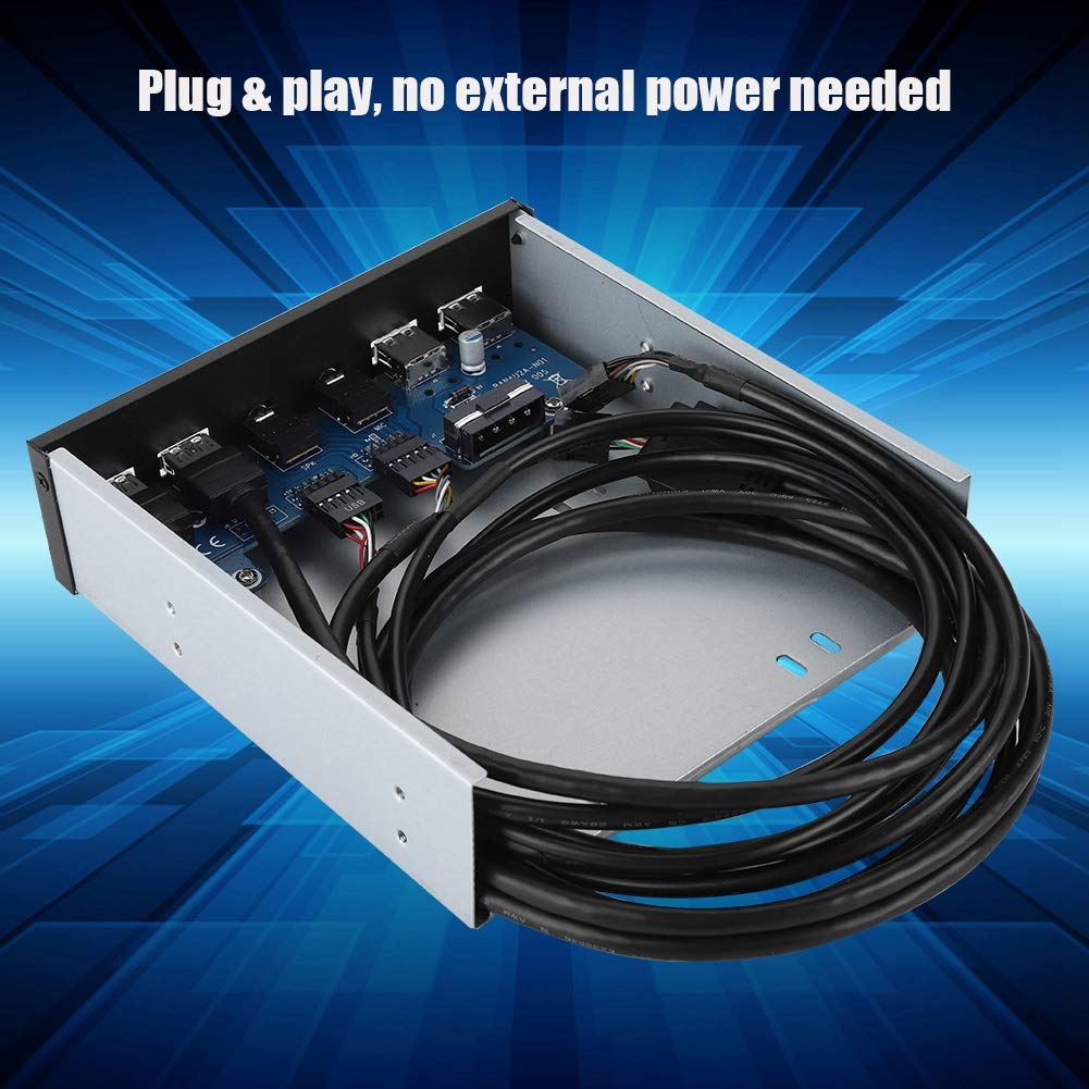 Foto 4 | Hub Usb Ashata Del Panel Frontal De 5,25 Pulgadas Con 2 Puertos Usb 3.0 Y 2 Puertos Usb 2.0 - Venta Internacional.