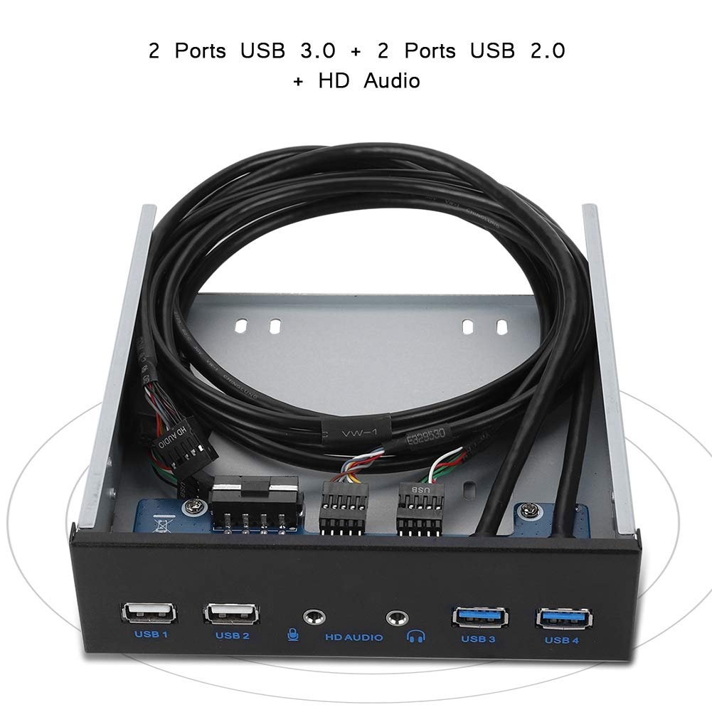 Foto 6 pulgar | Hub Usb Ashata Del Panel Frontal De 5,25 Pulgadas Con 2 Puertos Usb 3.0 Y 2 Puertos Usb 2.0 - Venta Internacional.