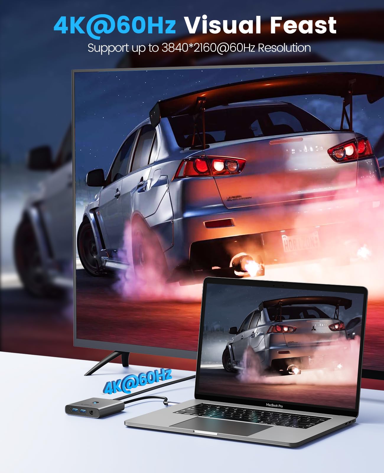 Foto 4 pulgar | Estación De Acoplamiento Usb C Orico 8 En 1 Con 4k Hdmi 100w Pd - Venta Internacional.