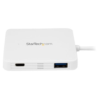 Foto 2 | Hub Usb C Startech.com De 3 Puertos Usb-c A Usb-a Gbe Rj45 Blanco - Venta Internacional.