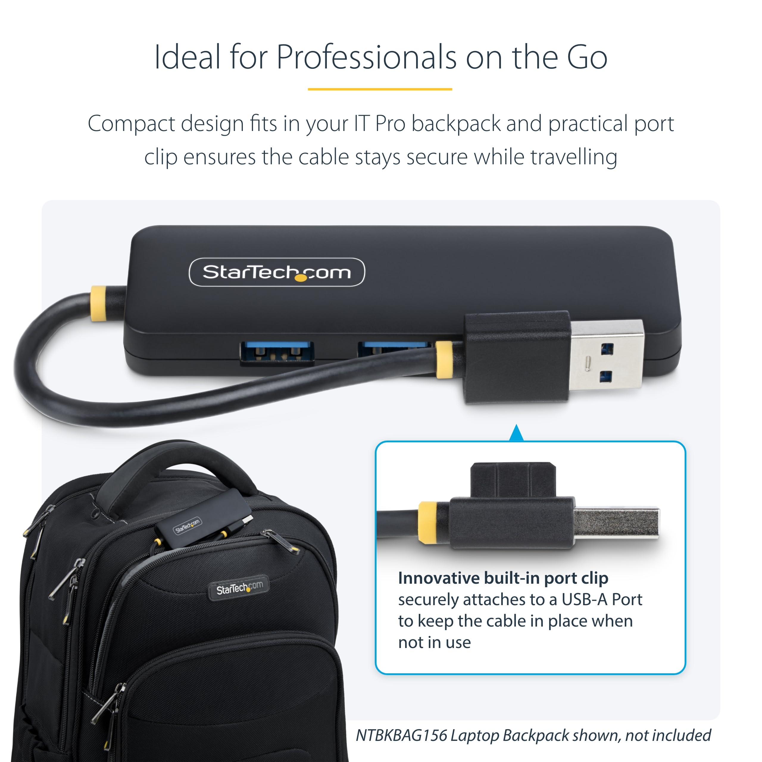 Foto 5 | Hub Usb Startech.com Usb 3.0 De 4 Puertos (5 Gbps) Para Windows Y Mac - Venta Internacional.