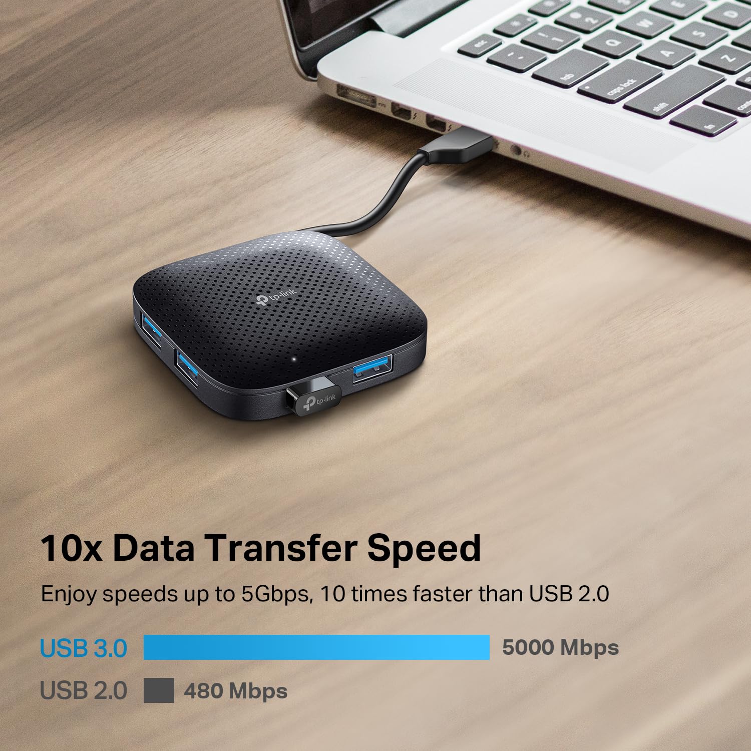 Foto 4 | Hub Usb Tp-link Uh400 Usb 3.0 De 4 Puertos Para Portátil Y Pc - Venta Internacional.