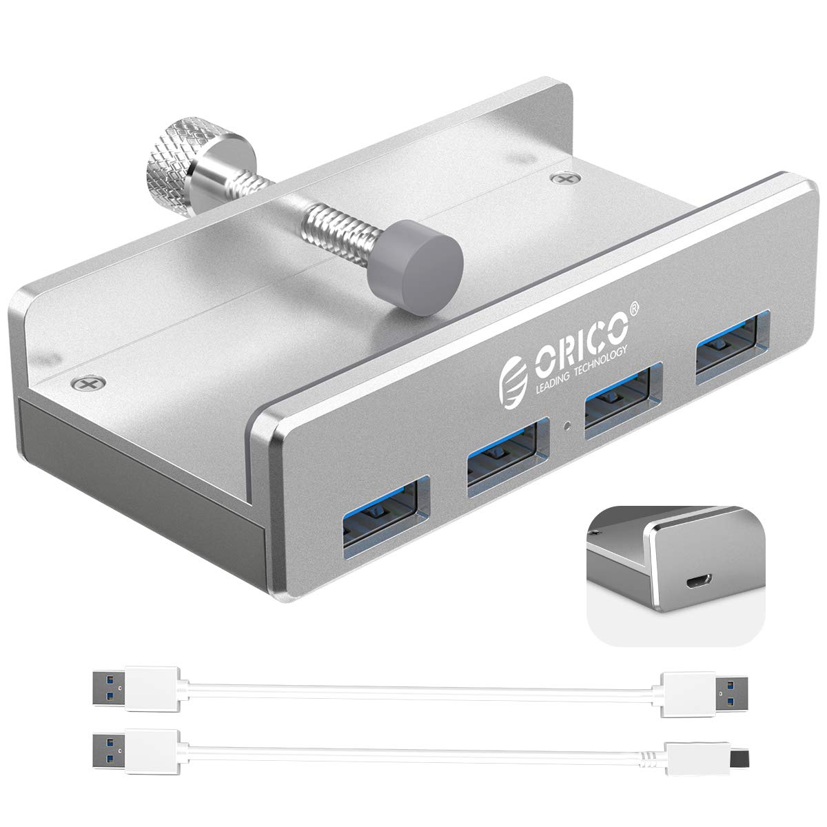 Hub Usb Orico Mh4pu Usb 3.0 De 4 Puertos Con Puerto De Fuente De Alimentación - Venta Internacional.