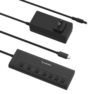Foto 7 | Hub Usb-c Sabrent De 7 Puertos, 5 Gbps, Usb 3.2 Con Pd De 20 W Para Mac Pc - Venta Internacional.