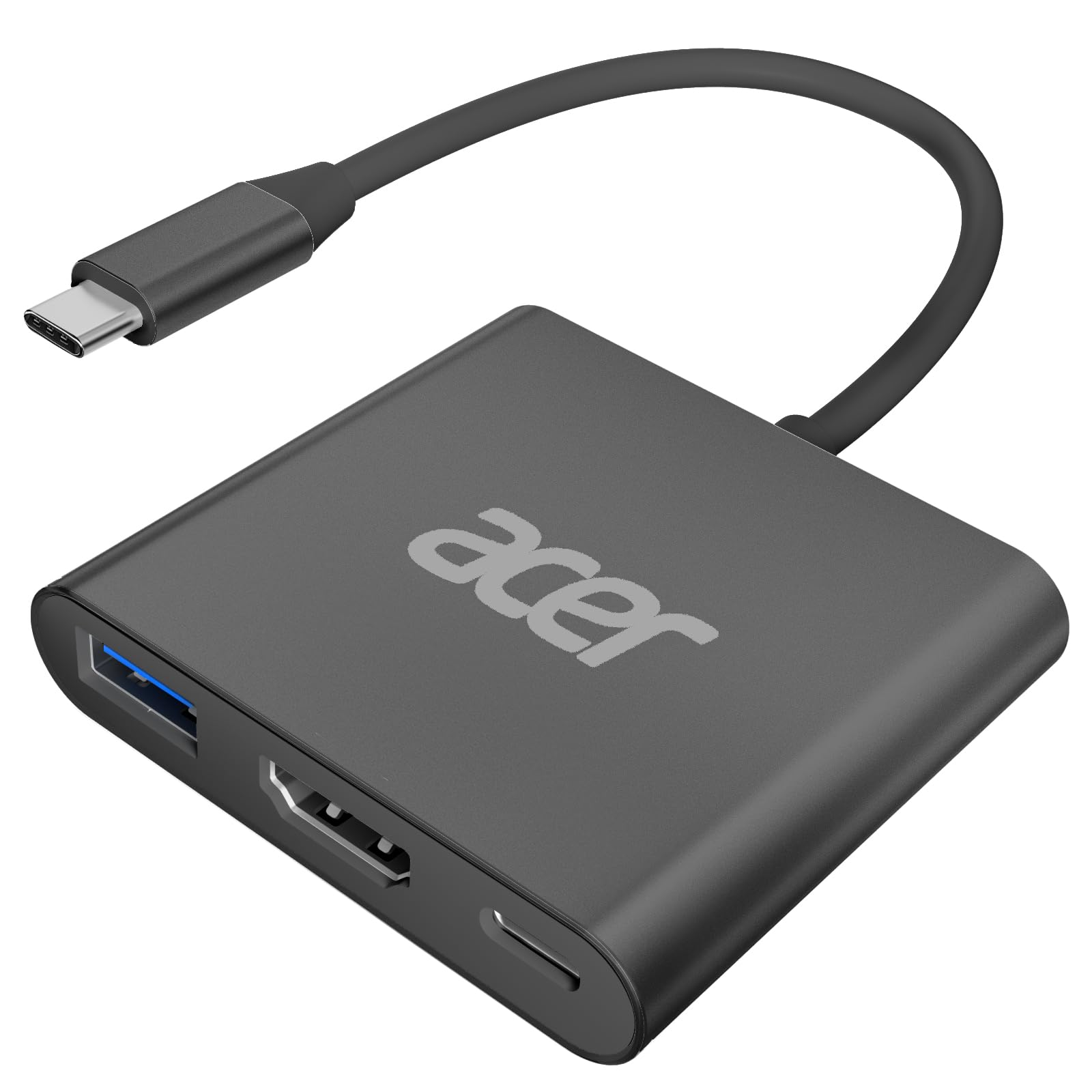 Foto 2 pulgar | Hub Usb C Acer 3 En 1 Usb C A Hdmi Con Usb 3.0 Pd De 5 Gbps De 100 W - Venta Internacional.