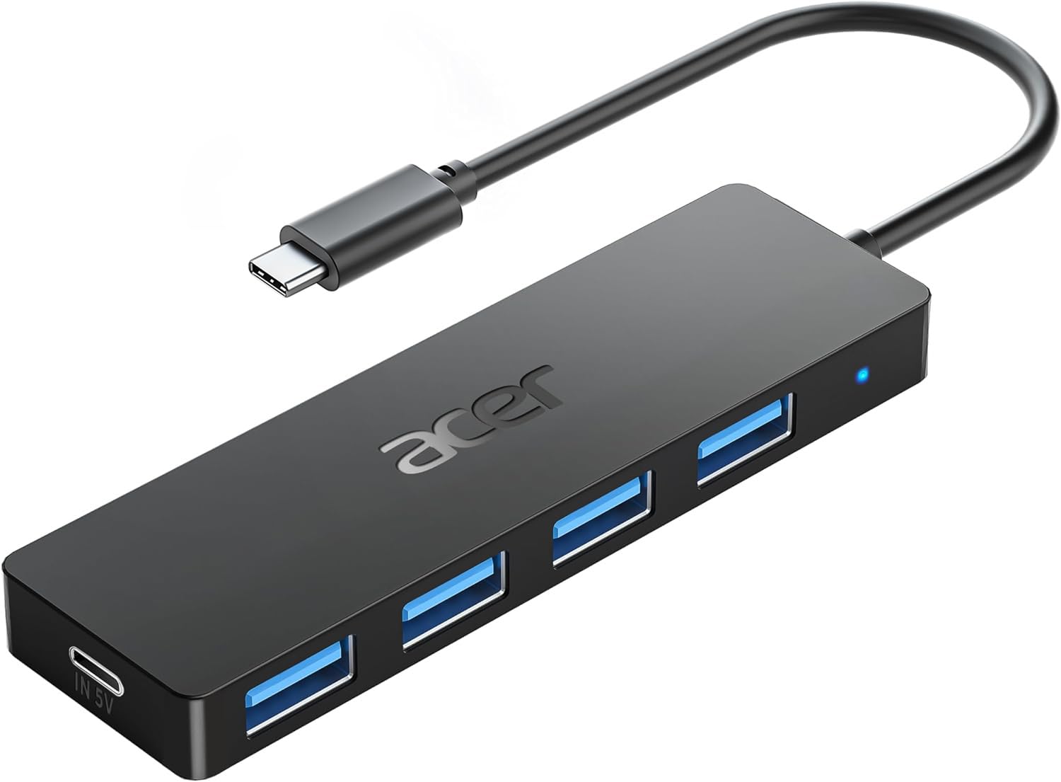 Foto 2 pulgar | Hub Usb C De 4 Puertos, Concentrador Usb 3.0 Múltiple, Divisor Usb-c Para Portátil Con Puerto De Ali - Venta Intern