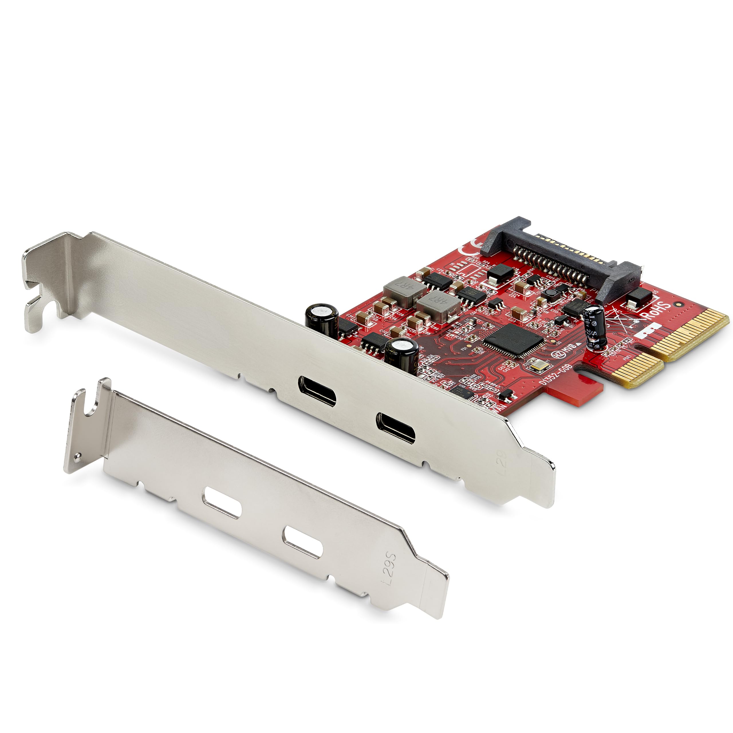 Foto 2 pulgar | Tarjeta Pcie Startech.com Usb 3.2 Gen 2x1 (10 Gbps) Usb C De 2 Puertos - Venta Internacional.