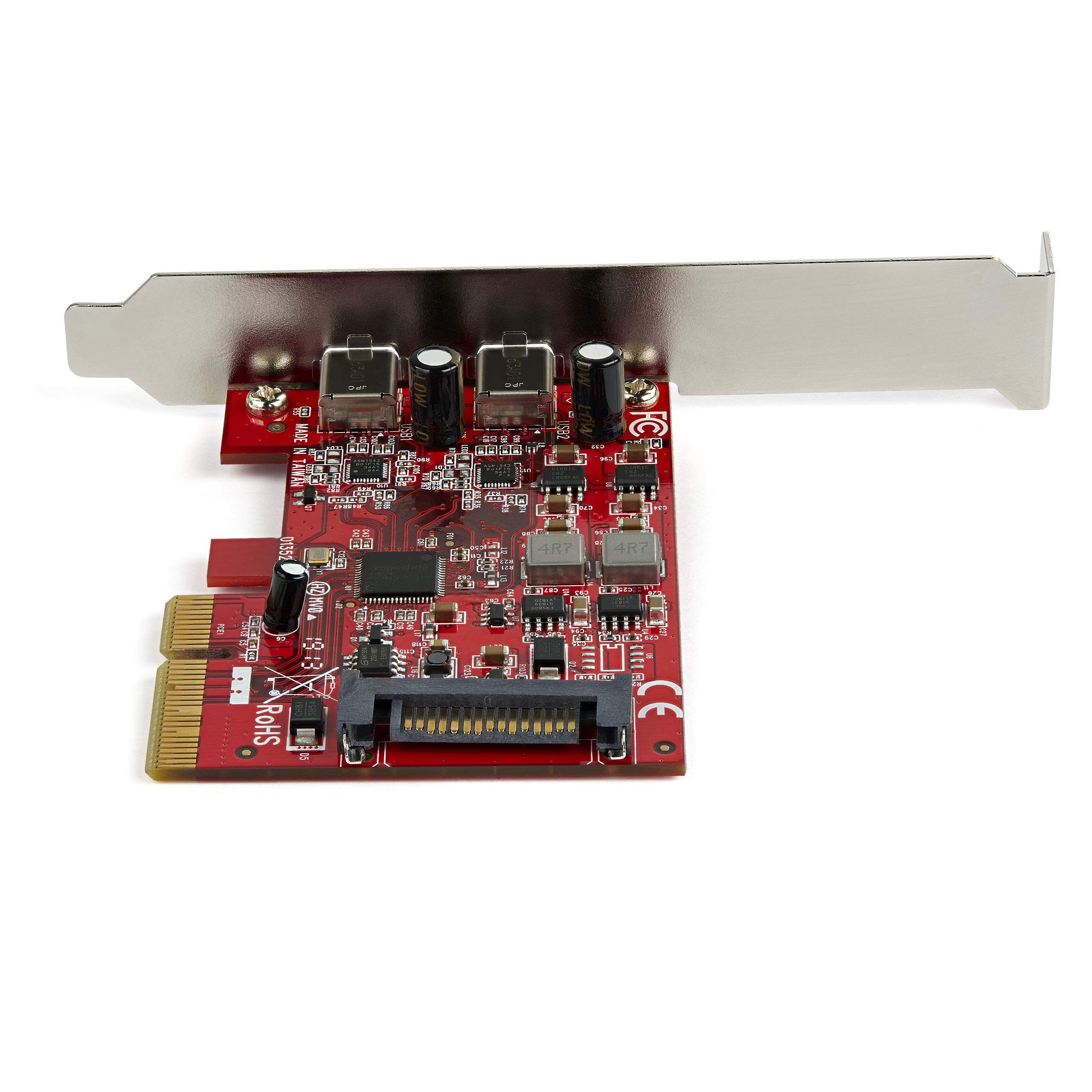 Foto 4 pulgar | Tarjeta Pcie Startech.com Usb 3.2 Gen 2x1 (10 Gbps) Usb C De 2 Puertos - Venta Internacional.