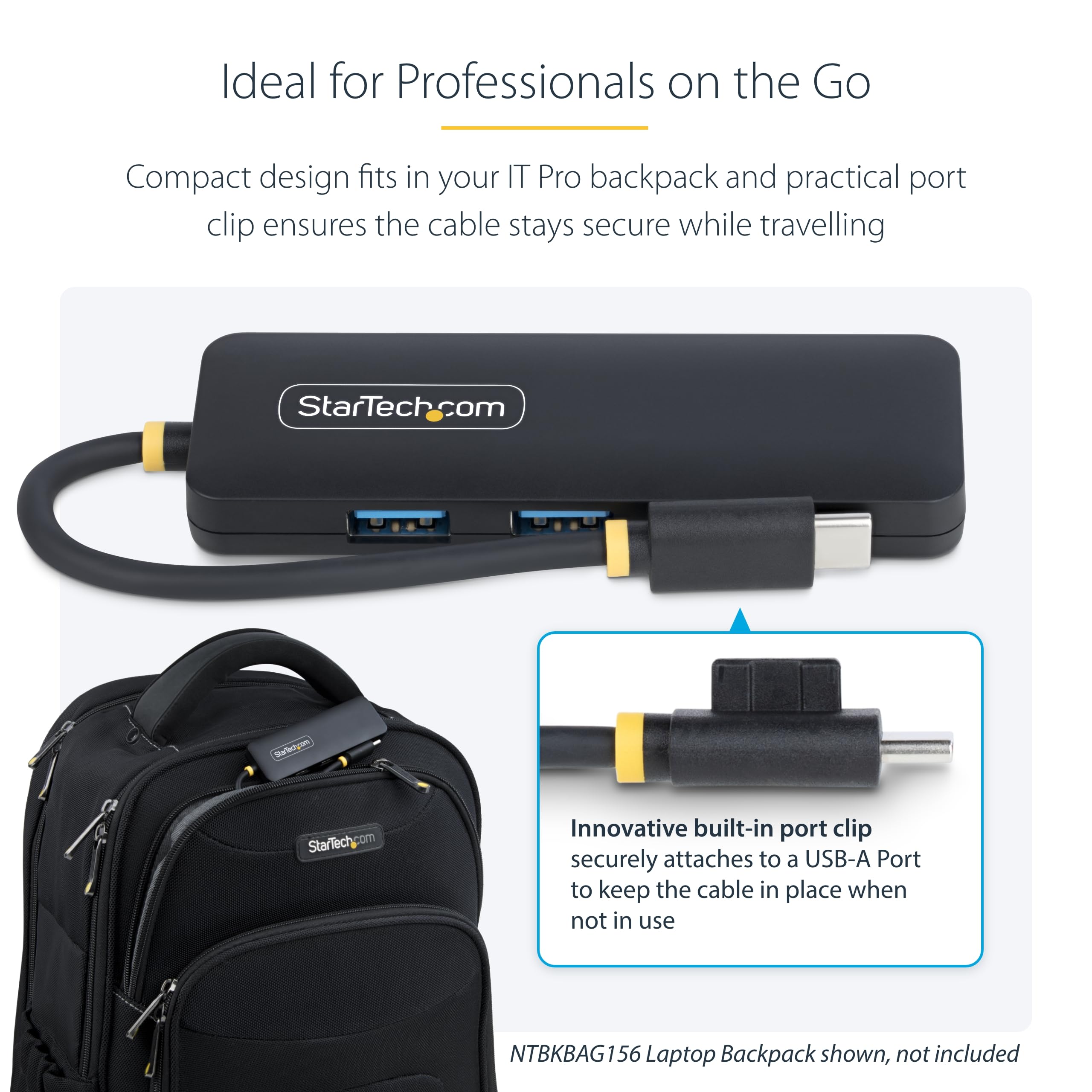 Foto 6 pulgar | Hub Usb-c Startech.com 4 Puertos Usb 3.0 De 5 Gbps Para Windows Mac - Venta Internacional.