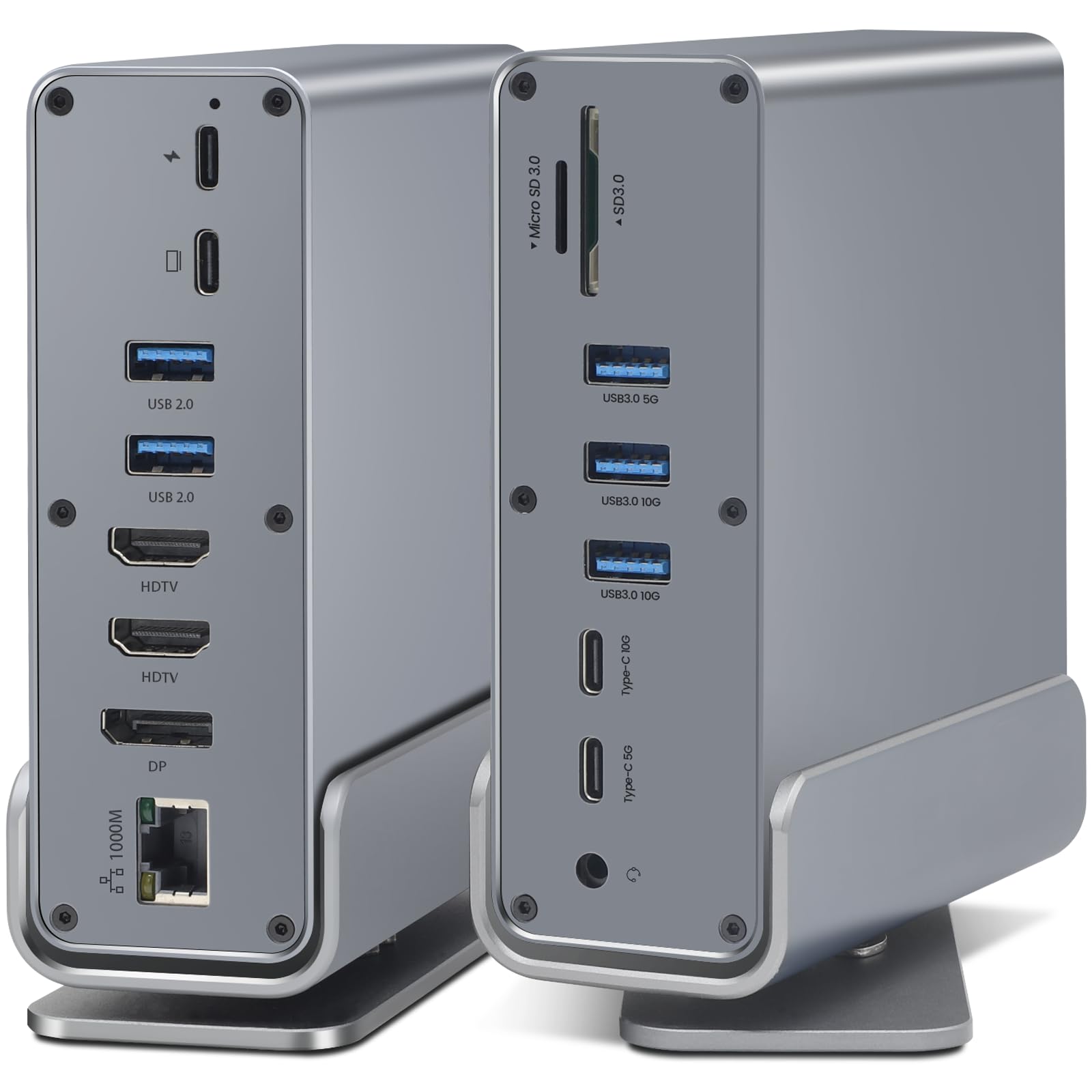 Foto 2 pulgar | Hub Usb-c Saosaolink 16 En 1 Con 2 Puertos Hdmi 4k, Displayport, 7 U - Venta Internacional.