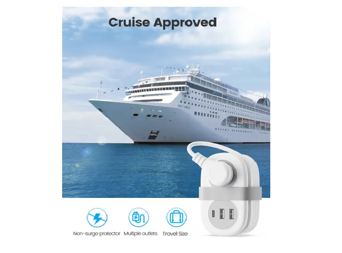 Foto 5 pulgar | Xtellar - Regleta De Carga Multiusos Orico 5-en-1 Con Tipo C Y Usb - Ideal Para Viaje