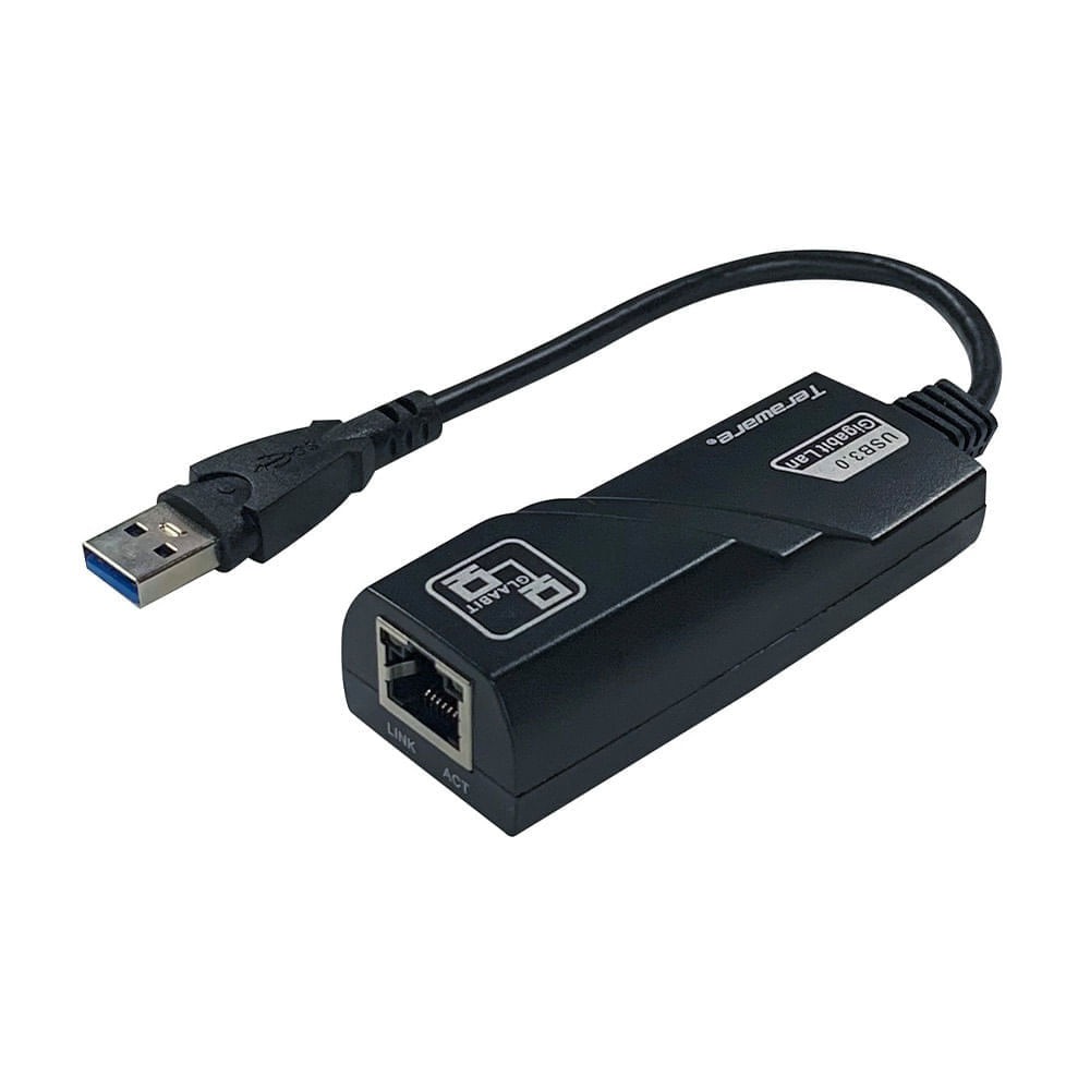Adaptador Westminster Usb 3.0 A Rj45  Conexión Ethernet  Cable De 16 Cm  Compatible Con Windows  Ios Y Android  Negro
