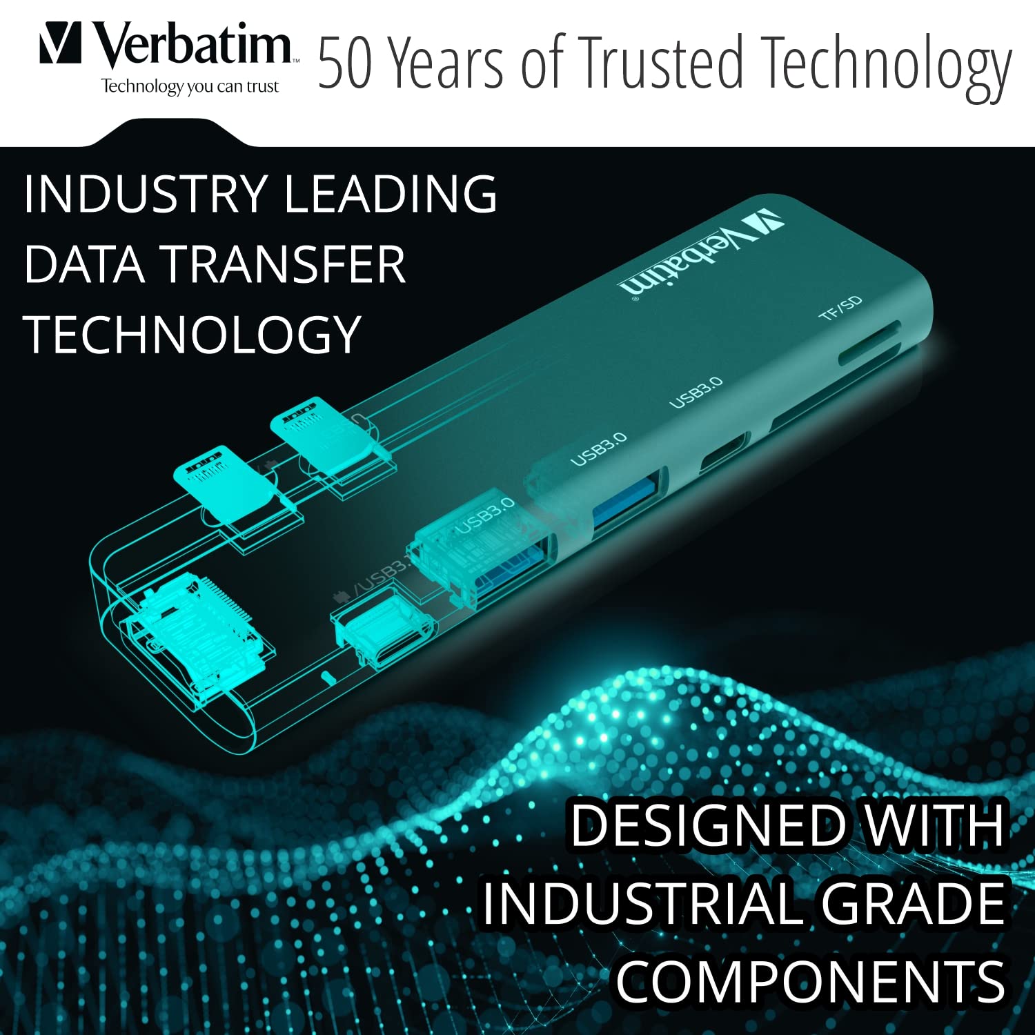 Foto 2 | Hub Usb C Verbatim 7 En 2 Para Macbook Pro Con Pd De 100 W - Venta Internacional.