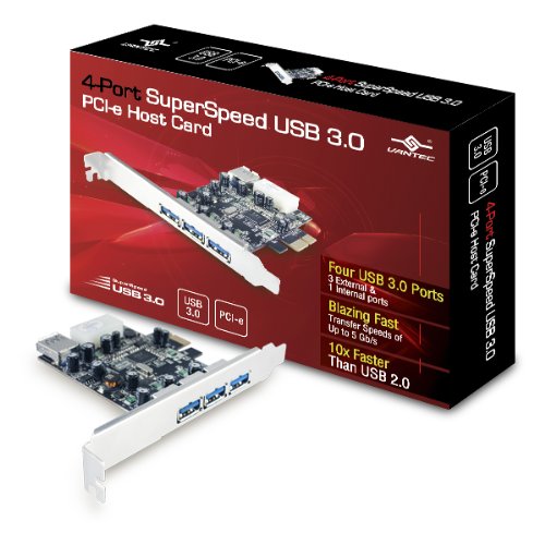 Foto 2 | Tarjeta Host Pcie Vantec Superspeed Usb 3.0 Ugt-pc341 De 4 Puertos - Venta Internacional.