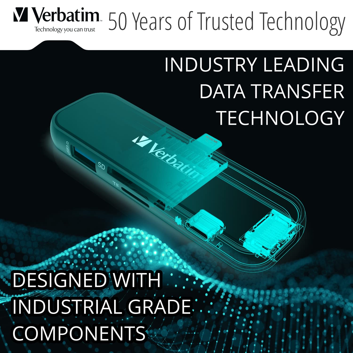 Foto 3 pulgar | Hub Usb C Verbatim 6 En 1 Con Pd De 100 W  Usb 3.0  Sd  Hdmi 4k - Venta Internacional.