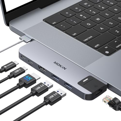 Adaptador Usb C Hub Hdmi Para Macbook Pro/air M1m2m3 2023 2022 2021 13 15 16 - Venta Internacional.