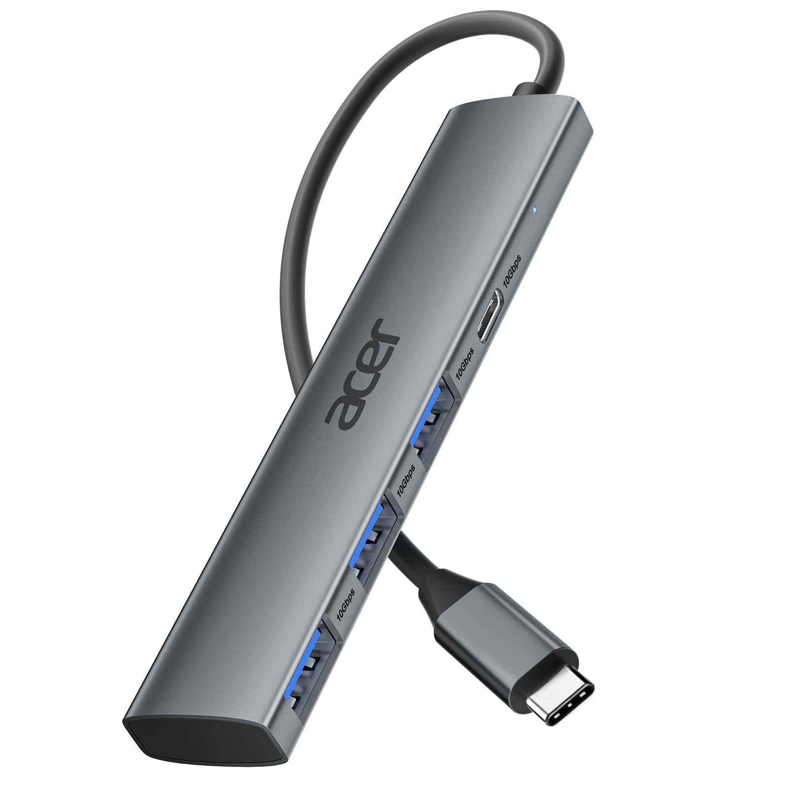 Adaptador Usb C Hub Acer De 10 Gbps Usb 3.2 Gen 2  3 Usb-a  1 Usb-c - Venta Internacional.
