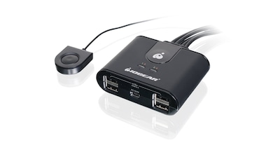 Foto 1 | Hub De Conmutación De Periféricos Iogear Usb 2.0 4x4 Gus404 - Venta Internacional.