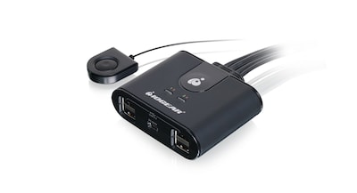 Foto 2 | Hub De Conmutación De Periféricos Iogear Usb 2.0 4x4 Gus404 - Venta Internacional.