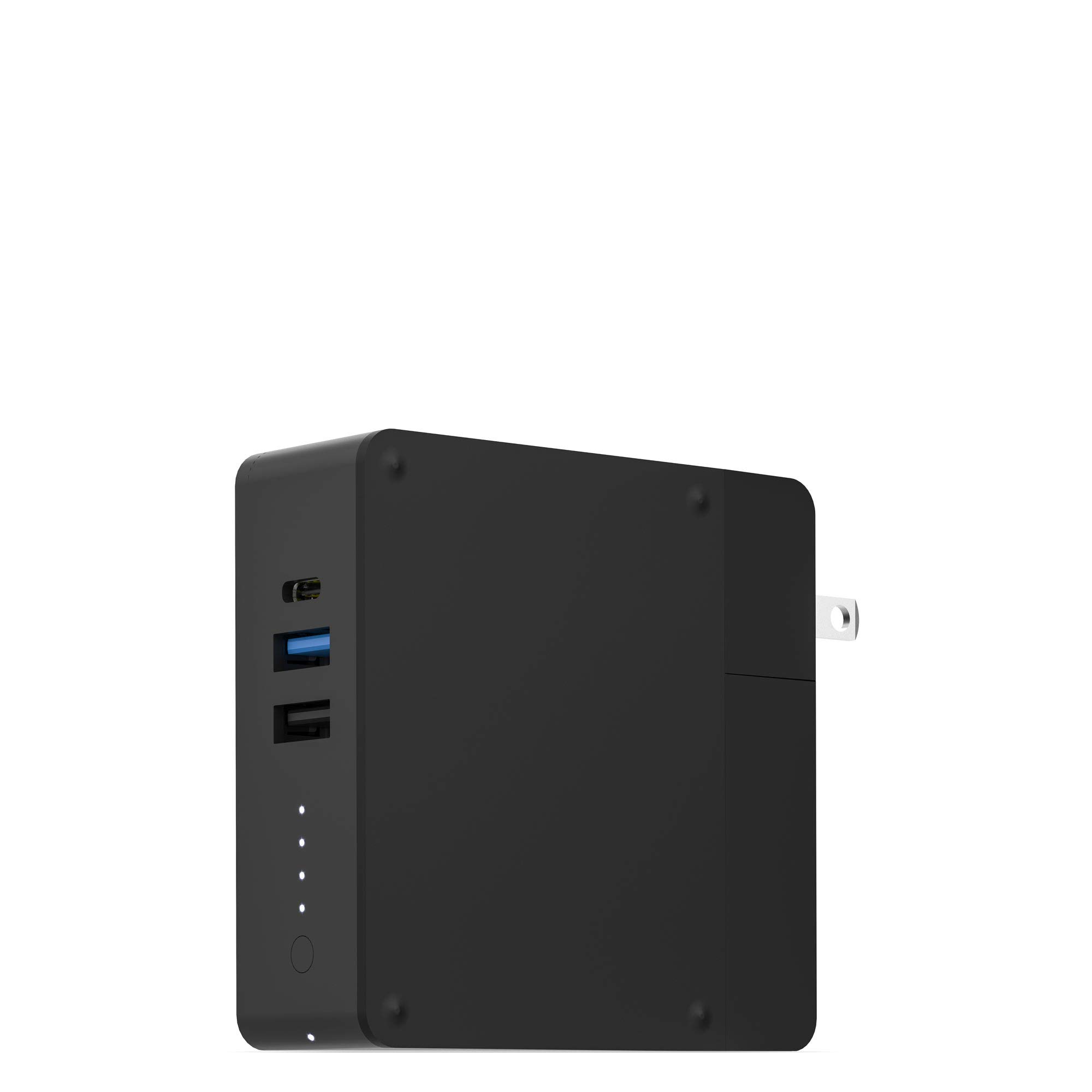 Hub De Batería Portátil Mophie Powerstation Hub Negro - Venta Internacional.
