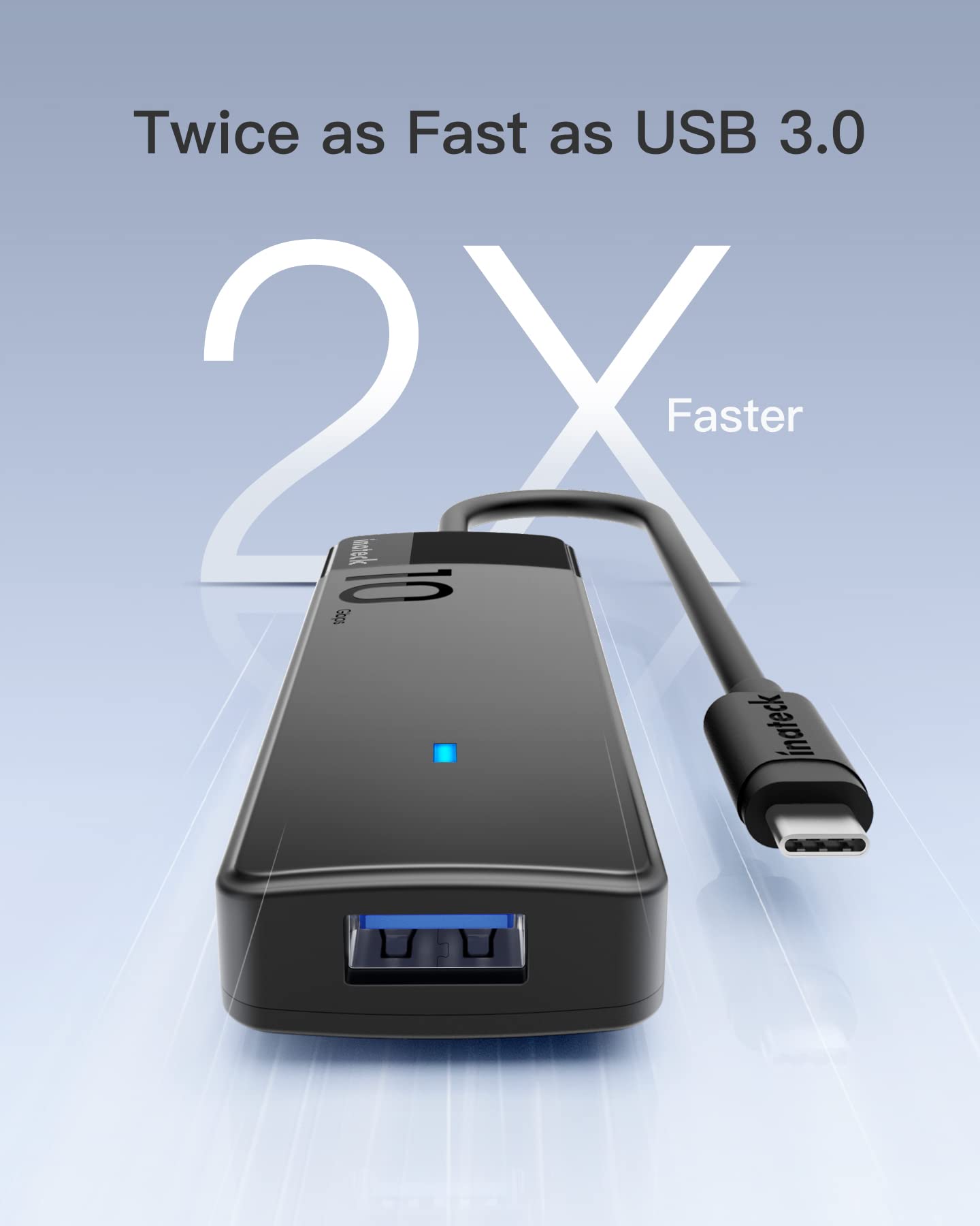 Foto 4 pulgar | Hub Usb Inateck Hb2025 Usb C A Usb 3.2 Gen 2 Con 4 Puertos Usb A - Venta Internacional.