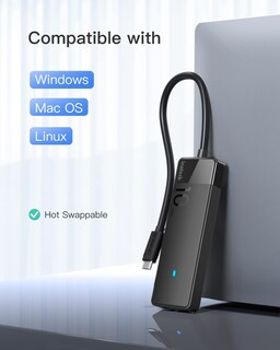 Foto 6 | Hub Usb Inateck Hb2025 Usb C A Usb 3.2 Gen 2 Con 4 Puertos Usb A - Venta Internacional.