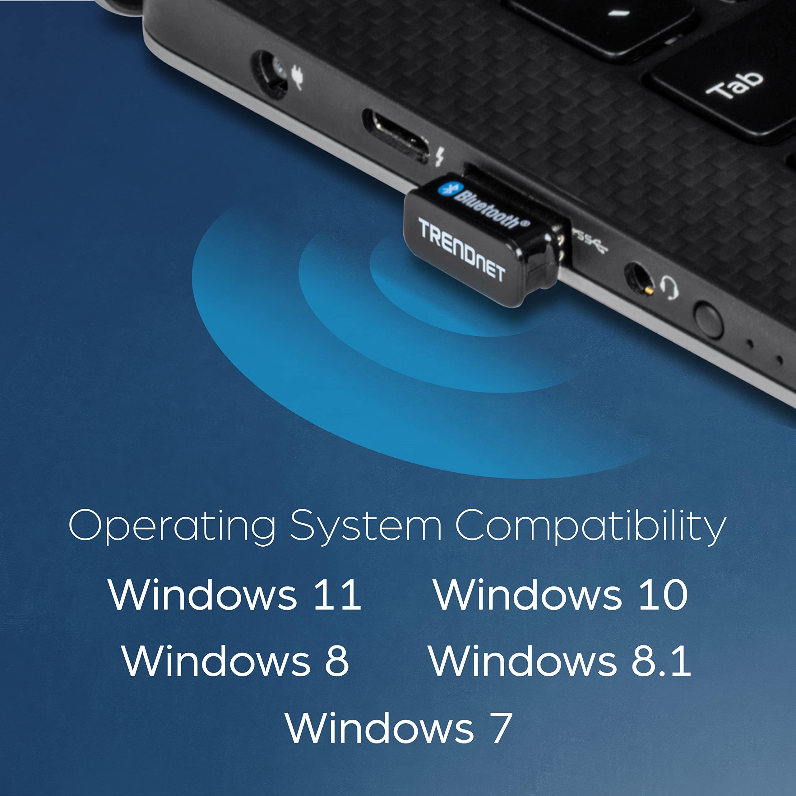 Foto 3 | Adaptador Usb Bluetooth 5.0 Trendnet Tbw-110ub Para Windows - Venta Internacional.