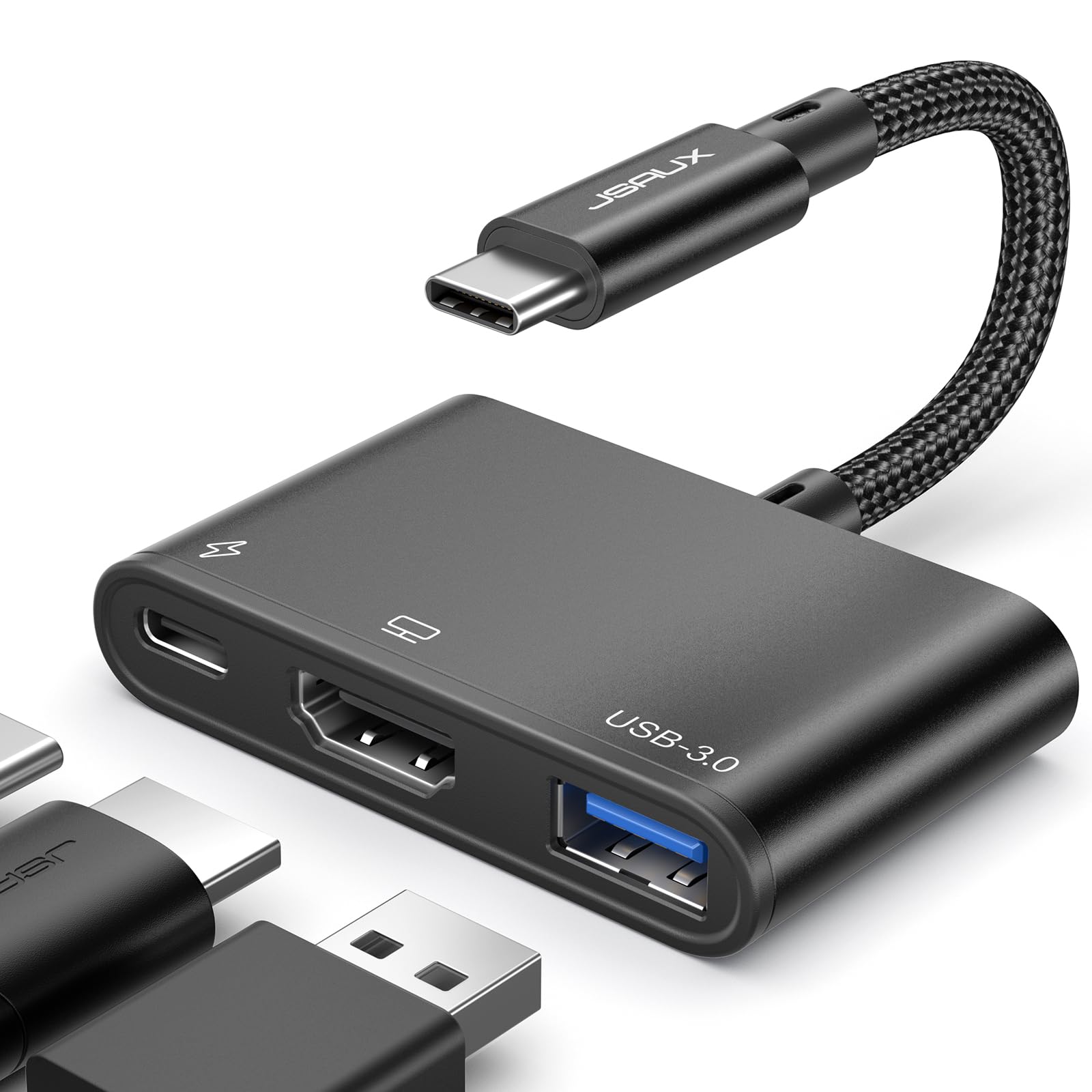 Adaptador Multipuerto Av Digital Usb C Jsaux Para Iphone/ipad/mac - Venta Internacional.