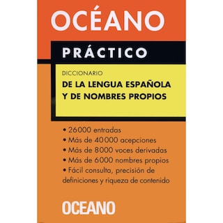 Foto 1 | Diccionario Océano Práctico de la Lengua Española y de Nombres Propios