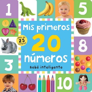 Foto 1 | Bebé Inteligente. Mis Primeros 20 Números (con Solapas)